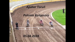 Apator ToruĹ„ Polonia Bydgoszcz 05042024 sparing [upl. by Rhiana]