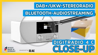 DIGITRADIO 4 C  DABUKWInternetStereoradio mit Bluetooth  TechniSat [upl. by Cassi]