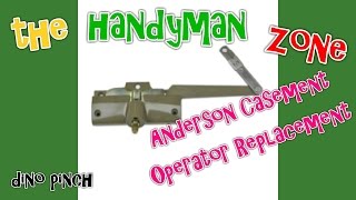 ANDERSON CASEMENT WINDOW operator removal amp ordering correct [upl. by Enahsed479]