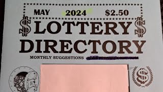 💲💰Lottery Directory May 2024  Pick 3 amp 4  Good for all states [upl. by Normac263]