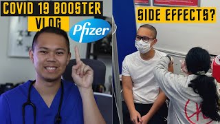 COVID 19 Booster Vaccine Vlog  Pfizer CVS Side Effects [upl. by Acisseg35]