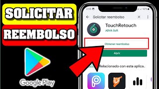 COMO SOLICITAR UN REEMBOLSO EN GOOGLE PLAY STORE 2024✅ NUEVA FORMA 📧 [upl. by Gradey]