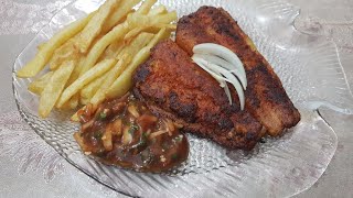 How to make pan fried fish  grilled fish  pan fry pangasius  Aneela Irfan [upl. by Noied]