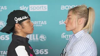 Jessica McCaskill vs Lauren Price • FULL PRESS CONFERENCE amp FACE OFFS  Boxxer amp Sky Sports [upl. by Nahaj439]