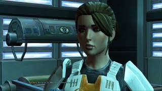 SWTOR 2017  All Elara Dorne Conversations Boring romance [upl. by Ava]