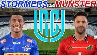 STORMERS vs MUNSTER URC 2024 Live Commentary [upl. by Ytinav]