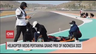 Helikopter Medis Pertamina Grand Prix Of Indonesia 2023 [upl. by Levine]