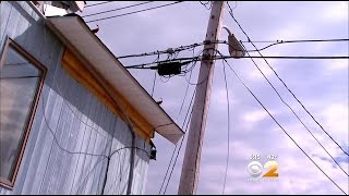 Utility Pole Installation Taking An Expensive Toll On Ocean Beach Homeowners [upl. by Tiemroth]