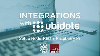 Setup NodeRED  Raspberry Pi to Publish Data to Ubidots Cloud [upl. by Gusba111]