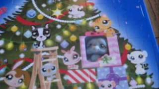 Littlest pet shop advent calendar Door 1 [upl. by Ruhnke]