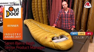 Couloir Range  Award Winning sleeping bag 2018  Pure Outdoor passion [upl. by Petuu]