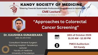 “Approaches to Colorectal Cancer Screening” [upl. by Yenffad]