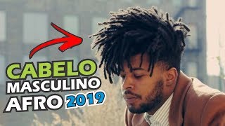 Estilos de CABELO AFRO Masculino 2019 [upl. by Winifield]