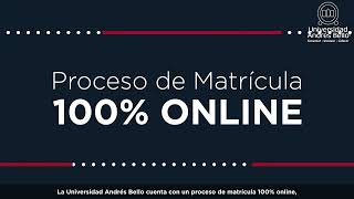 Matrícula Online UNAB 2025 – Estudiantes Nuevos [upl. by Ajani]