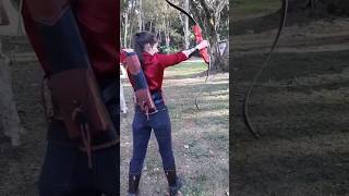 Testing a Recurve Bow by Lairton wood resinart bow archery woodart bowandarrow [upl. by Naldo]