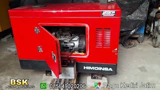 HIMOINSA 10KVA 3 PHASE  GENSET SUPER SENYAP IRIT BBM [upl. by Aihselat]