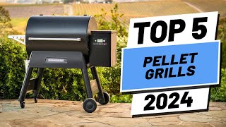 Top 5 BEST Pellet Grills in 2024 [upl. by Aynwat]