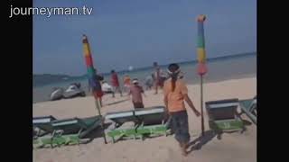 First tsunami wave hits Patong Beach Phuket Thailand [upl. by Llehcal515]