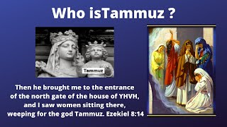 What does the worship of Tammuz have to do with Lent and the Cross [upl. by Naujek329]