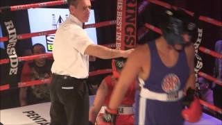 White Collar Boxing 2015 KNOCKOUT   Airdrie Oilmens Association [upl. by Donal]