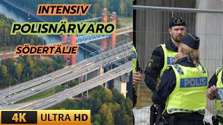 SÖDERTÄLJEPOLISEN  ÖKAD NÄRVARO EFTER SENASTE TIDENS SKJUTNINGAR [upl. by Nylecaj925]