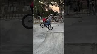 GASPAR GUENDULAIN GTURN ON VERT bmx bsdforever skatepark cordoba [upl. by Sidell]