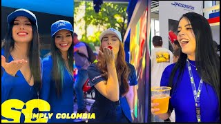 MEDELLIN COLOMBIA WITH GIRLS IN A WALKING TOUR EVENT 4K colombia2023 colombia medellin [upl. by Breana]