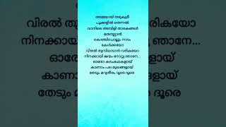 Veyil Chilla Song Lyrics  Zachariahyude Garbinikal  Aneesh Anwer  Jyotsna Radhakrishnan  Lal [upl. by Ileak498]