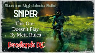 Stamina Nightblade PvE Build Deadlands Sniper [upl. by Yelserp]