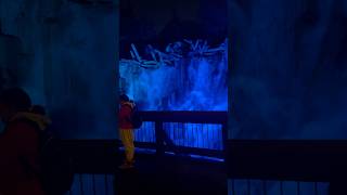 Grizzly River Run waterfall Halloween effects oogieboogiebash [upl. by Gonnella]