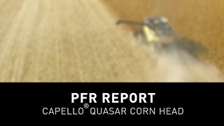 Beck’s PFR Report  Capello® Quasar Chopping Corn Head [upl. by Oidgime]