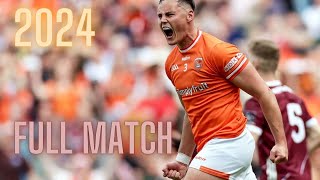 Armagh v Galway FULL MATCH  AllIreland Football Final 2024  FULL SUNDAY GAME VERSION [upl. by Neiluj930]