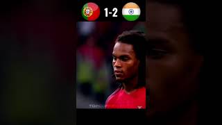 Portugal 🇵🇹 vs India 🇮🇳 2026 world cup final shorts football [upl. by Lindholm105]