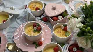 Unveiling the Perfect Classic French Crème Brûlée Recipe [upl. by Ahsat]