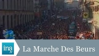 La Marche pour légalité et contre le racisme Marche des beurs 1983  Archive vidéo INA [upl. by Aneryc]