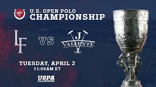 2024 US Open Polo Championship La Fe vs Valiente [upl. by Comptom]