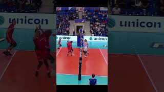 setter to the setterVolleyballvolleyball game [upl. by Nivle]