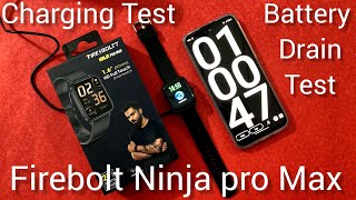 Firebolt Ninja pro Max Battery Drain Test amp Charging Test Battery draining fast [upl. by Akemal]