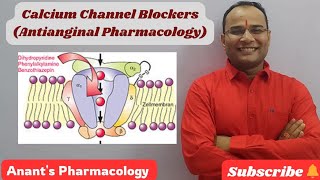 Calcium channel blockersAntianginal Pharmacology [upl. by Teena888]