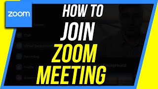 How to Join a Zoom Meeting [upl. by Helbonna]