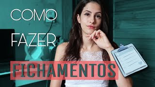 • Como fazer fichamento de leitura— Tutorial e dicas • [upl. by Coplin280]