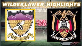 WILDEKLAWER HIGHLIGHTS  Outeniqua vs EG Jansen 1st XVs  2023 [upl. by Jarus]