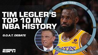 Tim Leglers TOP 10 ALLTIME PLAYERS 📈  Perks BIGGEST QUESTIONS for the season 👀  NBA Today [upl. by Llednor]