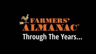 Farmers Almanac Through The Years [upl. by Ynnek591]