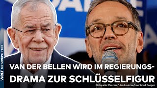 ÖSTERREICH Keiner will mit FPÖ regieren Bundespräsident könnte zur entscheidenden Person werden [upl. by Tierell]