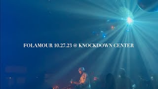 FOLAMOUR  KNOCKDOWN CENTER [upl. by Ialohcin863]