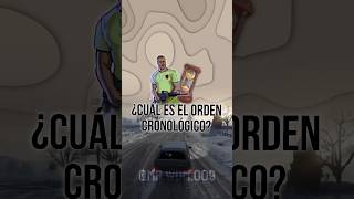 ¿Cuál es el orden cronológico  gta youtubeshorts rockstargames grandthefauto [upl. by Weigle457]