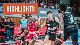 Highlights Würzburg Baskets  Ratiopharm Ulm Saison 202324 [upl. by Rot378]