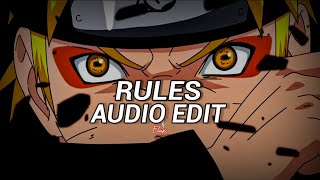 Rules  Doja cat edit audio [upl. by Neved992]