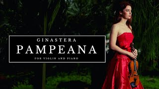 Ginastera Pampeana for Violin and Piano Chloe Trevor and Jonathan Tsay [upl. by Asssilem]